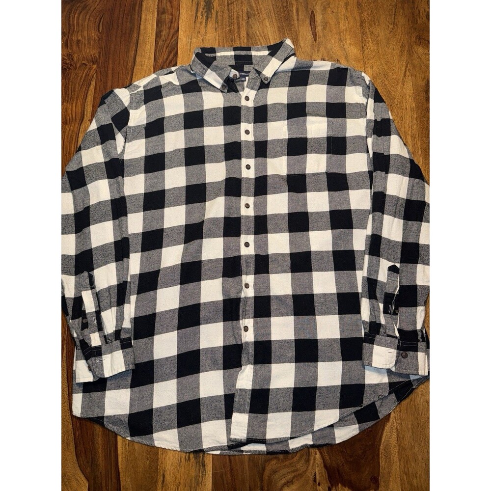 Croft & Barrow XXL Flannel Men Button Up Cozy Fall Outdoor Cottagecore Academia